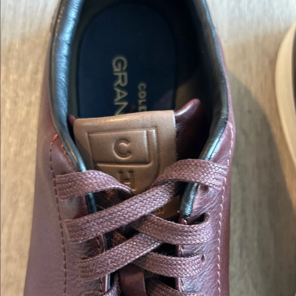 COLE HAAN GRANDPRO Classic Brown Leather Sneakers for Men(NWOT)